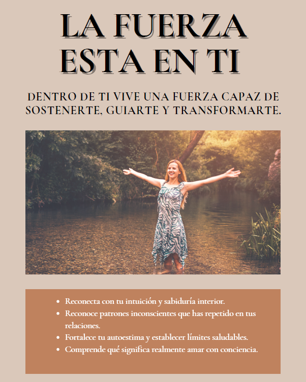 LA FUERZA ESTA EN TI